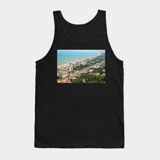 Aerial view of downtown Myrtle beach. Tank Top